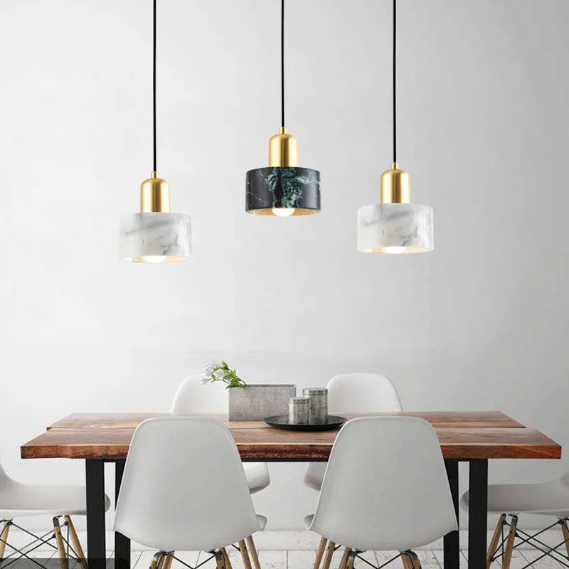 Nordic Marble Chandelier by Axyaa: Modern Luxury Lighting for Home and Commercial Spaces