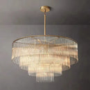 Axyaa Nordic Luxury Glass Bar Chandeliers - Large Hanging Lamps for Home & Hotel