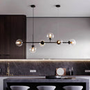 Axyaa Modern LED Chandelier Pendant Light for Dining Room and Living Room