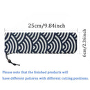 Axyaa Reusable Straw Storage Bundle Velvet Drawstring Pouch Organizer Bag