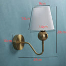 Axyaa Retro Minimalist LED Wall Lamp for Interior Decoration in Bedroom, Hotel, or Study