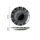 Axyaa Premium Western Food Plate: Elegant Tableware for Home & Commercial Use