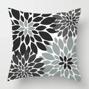 Axyaa Nordic Black Sweet Home Sofa Pillowcase Set