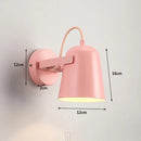 Nordic Macaron LED Wall Lamp by Axyaa - Adjustable Lighting Sconces for Home Decors