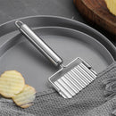 Axyaa Potato Chip Slicer Shredder Wavy Cutter French Fries Maker Food Crusher