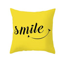 Pineapple Leaf Cushion Cover - Axyaa Summer Yellow Decor Pillowcase