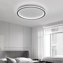 Axyaa Nordic White LED Ceiling Chandelier - Modern Dimmable Lighting for Living Room