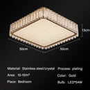 Axyaa Crystal LED Ceiling Lights for Modern Home Decor Lighting