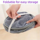 Axyaa Foldable Mesh Laundry Hamper with Handles: Versatile Storage Bag for Multiple Rooms