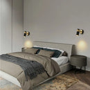 Axyaa Adjustable Gold Aluminum LED Wall Lamp for Bedroom, Bathroom, Corridor - Indoor Sconce Lighting