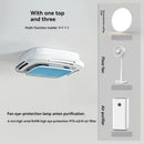 Axyaa Leafless Fan LED Ceiling Light for Modern Bedrooms, Living Rooms, and Dining Rooms