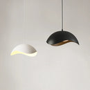 Axyaa Scandinavian White Bedside LED Pendent Lamp for Wabisabi Decor