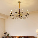 Axyaa Modern Living Room Chandeliers LED Ceiling Hanging Lights
