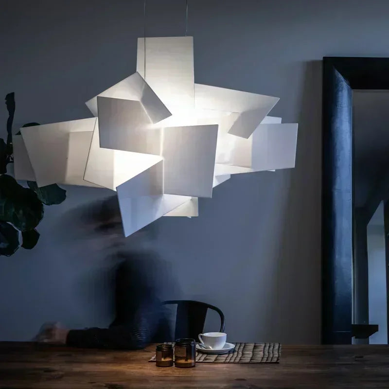 Luxury Rectangular Chandelier by Axyaa - Modern Lighting for Living Room
