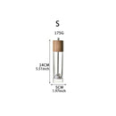 Axyaa Wooden & Acrylic Grinder: Multifunctional Manual Pepper Mill & Salt Crusher