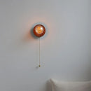 Axyaa Nordic LED Walnut Wood Wall Lamp for Modern Interior Design Home Lighting