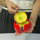 Axyaa Apple Shape Ceramic Seasoning Dish Set