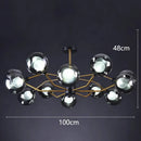 Axyaa LED Pendant Chandeliers for Living Room Dining Room Indoor Lighting