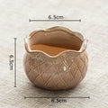 Lotus Shape Ceramic Vase by Axyaa: Elegant Table Decor for Flowers & Plants