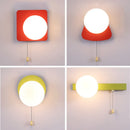 Axya Cream Wind LED Wall Lamp with Zipper Light for Home Decor