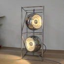 Axyaa Retro Metal Floor Lamp | Rotatable LED Standing Light for Home Decor