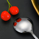 Axyaa Stainless Steel Cutlery Set: Knife Fork Teaspoons Coffee Spoons Dinnerware Kitchen