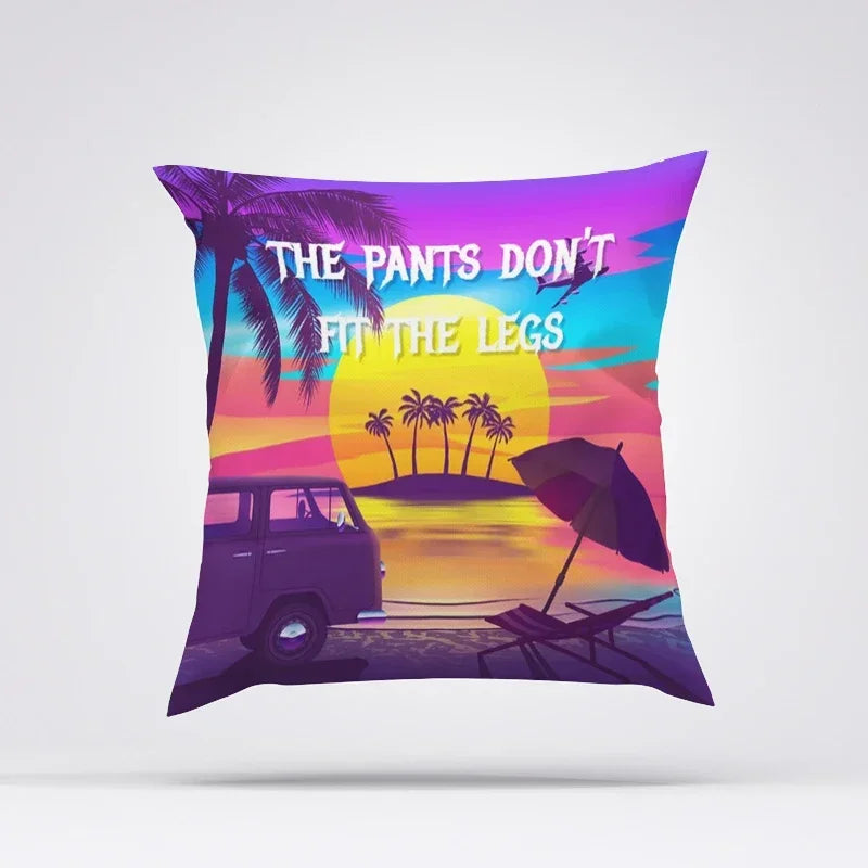 Axyaa Retro Decorative Pillow Cover for Sofa - Fall Cushion Case Collection