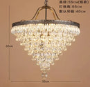 Axyaa Luxury Crystal Chandelier - European Villa Style