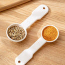Axyaa Plastic Measuring Spoon Set for Baking and Cooking