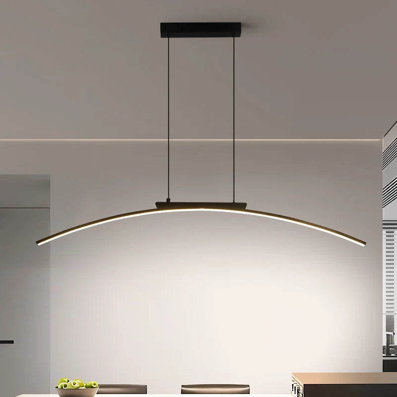 Axyaa Modern Simple Pendant Chandelier for Dining Room, Kitchen, and Living Room