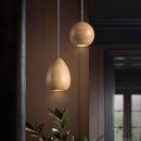 Axyaa Wood Table Pendant Light for Home Decor and Commercial Spaces