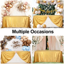 Axyaa Sparkle Glitter Table Cloth for Parties, Rectangle, Waterproof & Stain Resistant