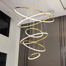 Axyaa Modern LED Pendant Chandeliers for Living Room and Dining Room