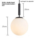 Axyaa Round Glass Bedside Chandelier for Bedroom, Restaurant, Bar, Living Room & Study