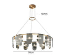 Axyaa Vintage Pendant Ceiling Chandelier for Indoor Dining Room and Living Room Lighting