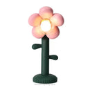 Axyaa Floral Table Lamp, Resin & Metal, Ambient Decor Style for Office Bedroom Living Room