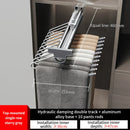 Axyaa Aluminum Alloy Pant Hangers: Adjustable, Multi-Functional, & Collapsible Clothes Rack