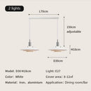 Axyaa Nordic Saucer LED Pendant Chandelier for Dining Room, Bar, Kitchen - Creative Home Lighting