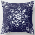 Axyaa Floral Landscape Square Pillowcase