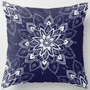Axyaa Floral Landscape Square Pillowcase