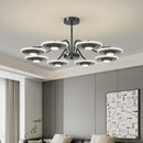 Axyaa Metal Black Pendant Light Chandelier for Bedroom Restaurant Living Rooms