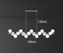 Axyaa Magic Bean Pendant Lamp, Modern Chandelier for Home Lighting Decor
