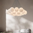 Axyaa Modern LED Pendant Chandeliers for Indoor Living and Dining Room Lighting