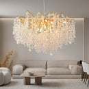 Axyaa Tree Branch Crystal Chandelier for Dining Living Bedroom