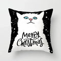 Axyaa Cat Sofa Pillow Cover - Cartoon Style Home Decor Pillowcase