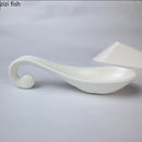 Axya Spoon Shape Seasoning Dish Set for Serving Sauces and Desserts