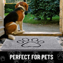 Axyaa Chenille Entrance Mat Absorbent Non-Slip Washable Mud Mat