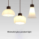 Axyaa Retro Glass Pendant Chandelier: Elegant LED Hanging Light for Home Dining Hall Bedroom