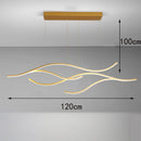 Axyaa Modern LED Chandeliers for Dining & Living Room Decor