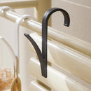 Axyaa Towel Holder Heated Radiator Rail Hooks; Home Cabinet Coat Scarf Hanger Rack